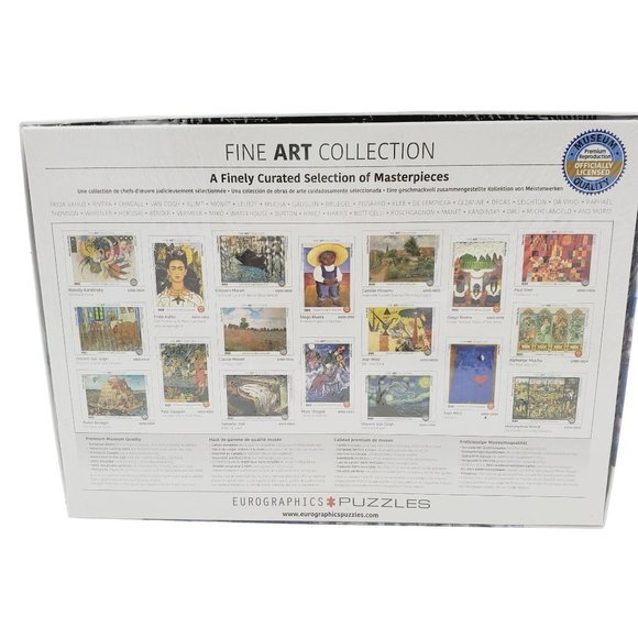 NEW Claude Monet Art Water Lilies 1000 pcs Puzzle Fine SEALED Impressionistic - Picture 5 of 6